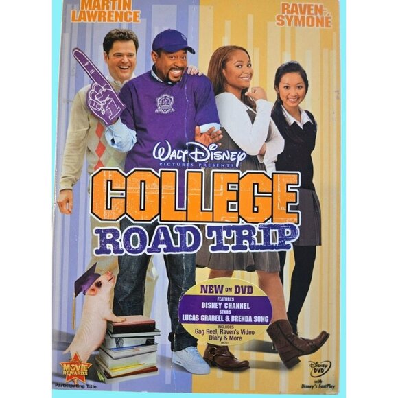 Walt Disney College Road Trip DVD Martin Lawrence Comedy - Picture 1 of 2